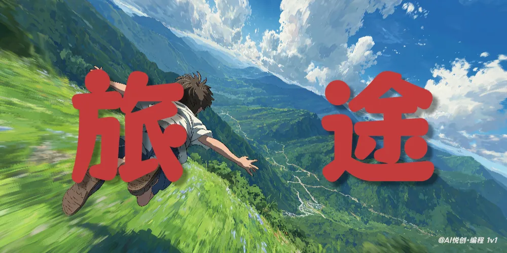 提前开始的旅行✈️